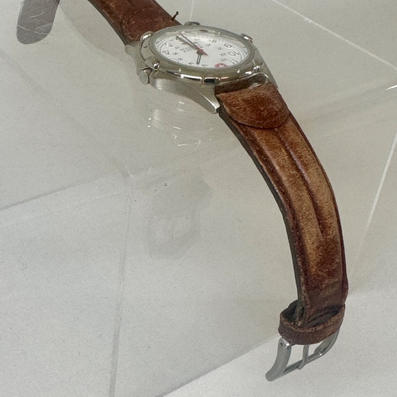 Wenger Swiss Army S.A.K. Design Watch Swiss Made Date Leather 095.0695 Working - Picture 12 of 14